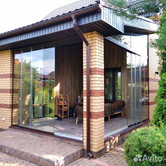 Пластиковые окна на террасу, веранду, беседку