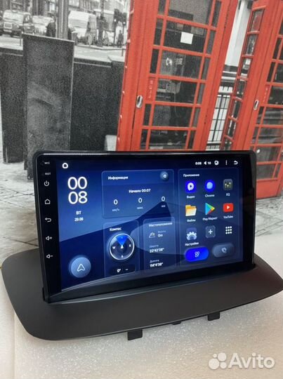 Авто магнитола android Renault Fluence 09-15