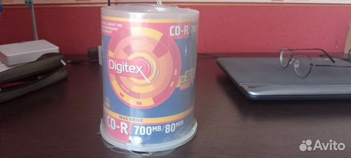 Двд диски Digitex 700мб 100 штук