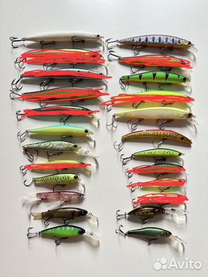 Воблеры Jackall, Megabass, OSP, Zip Baits