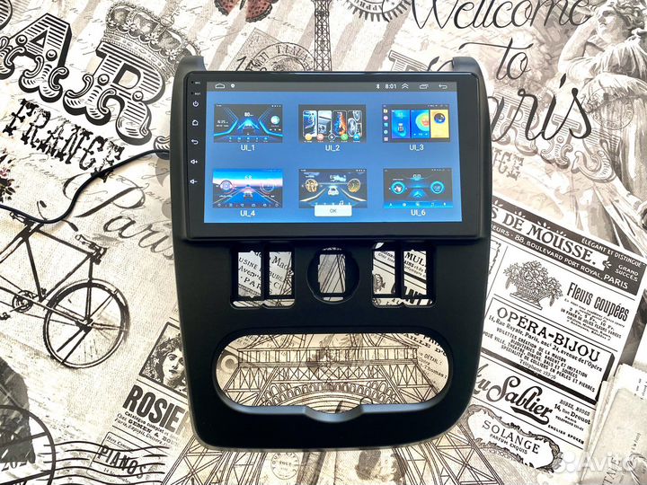 Андройд магнитола Лада Ларгус