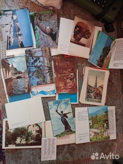 Наборы открыток 60-70гг