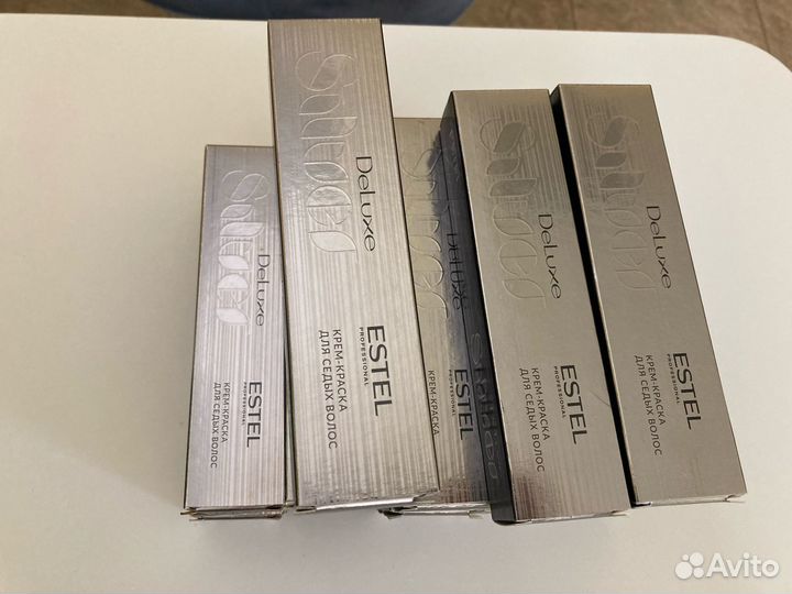 Продам Крем-краску для седых волос DE luxe silver