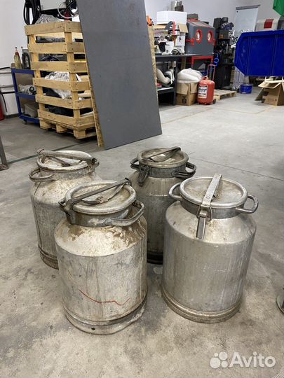 Фляги бидоны алюминиевые бу