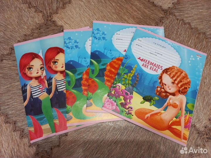 Тетради 12 л. в косую линейку