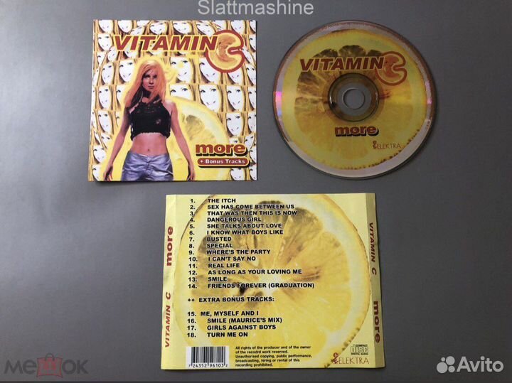 CD Vitamin C – More + Bonus Tracks