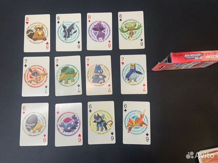 Pokemon pearl игральные карты 2007 год