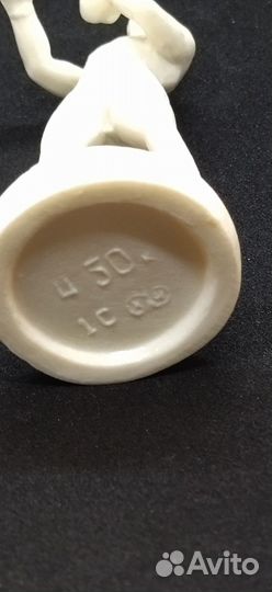 Статуэтка СССР боксёр. фхи 1 сорт колкий пластик