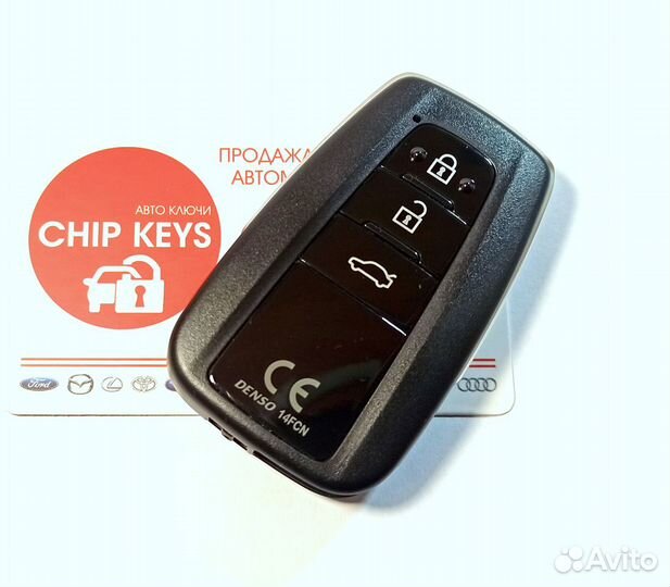 Ключ зажигания Toyota Camry 2021 + / Denso 14FCN