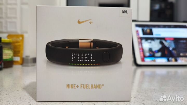 Nike FuelBand M L Black Rose Gold