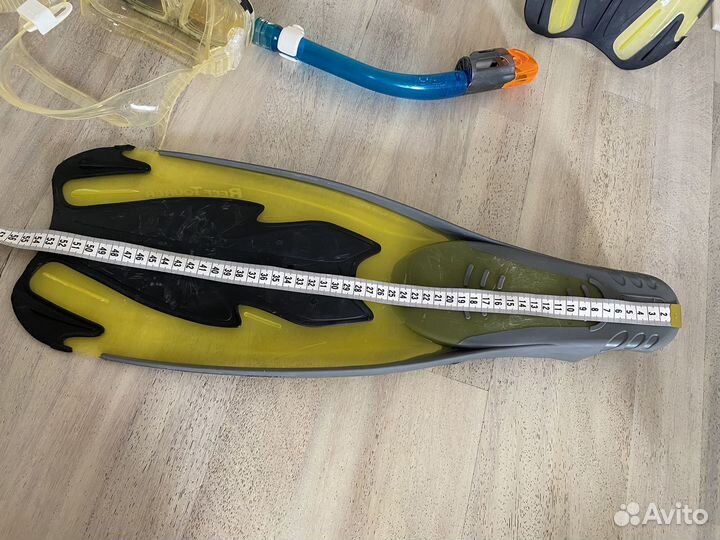 Ласты tusl 39 маска дайвинг трубка