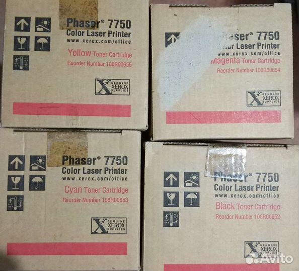 Картриджи xerox 7750