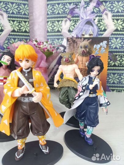 Набор фигурок аниме клинок рассекающий демоноа