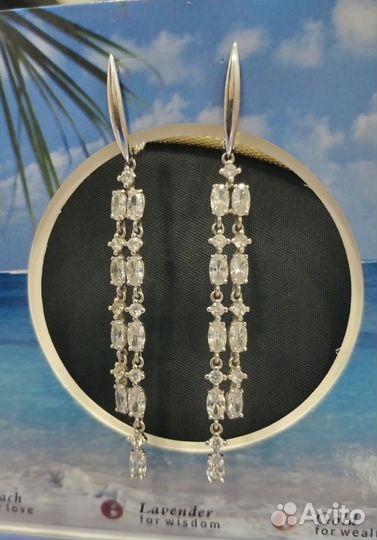 Серебряные серьги