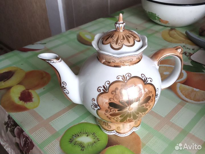 Графин и 11 стопок рыбки СССР