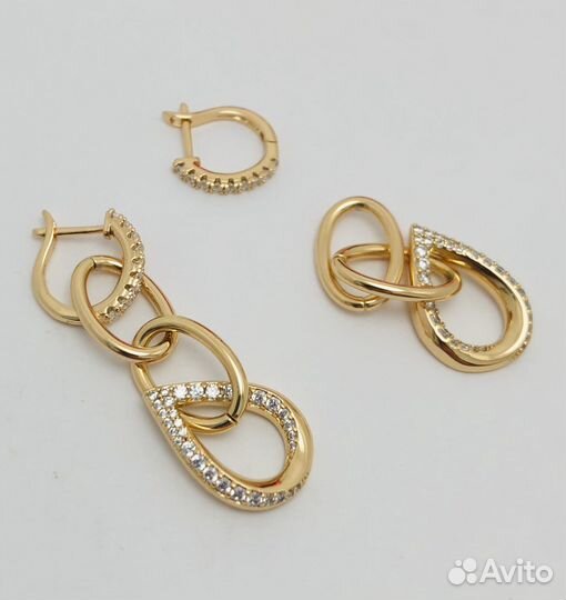 Серьги из медицинской стали