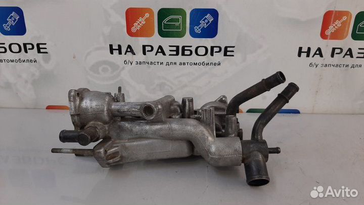 Фланец системы охлаждения Hyundai Santa Fe DM D4HB