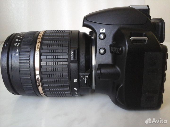 Nikon D3100 + Tamron AF 18-200mm