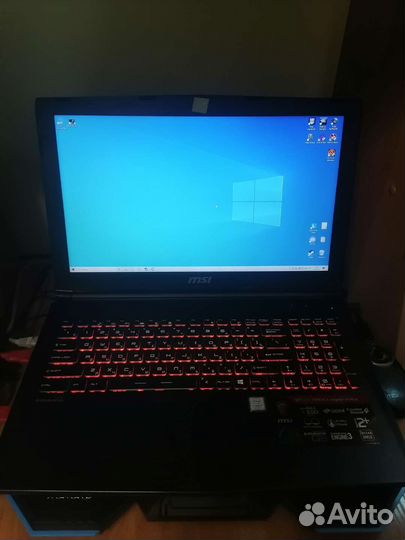 Игровой ноутбук msi