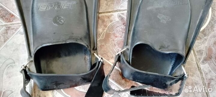 Добротные советские ласты Турист