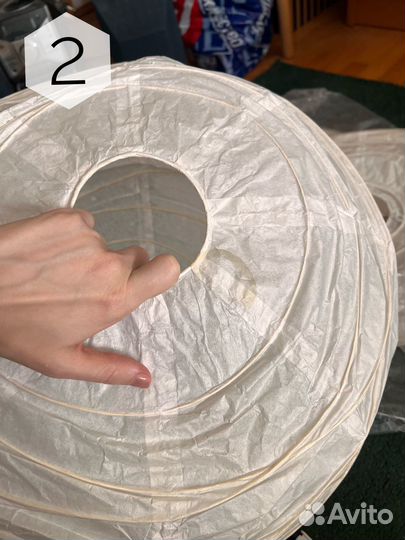 IKEA абажур для лампы Regolit бумажный и другие