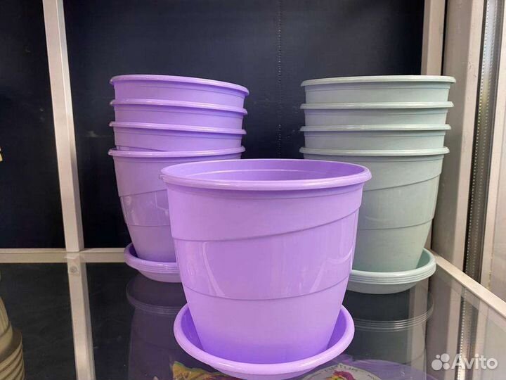 Горшки, кашпо, грунт для цветов. yana flor