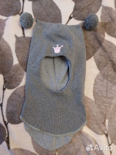 Шапка шлем демисезон ог 52-54