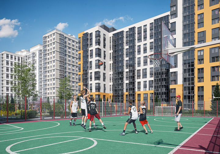 2-к. квартира, 60,9 м², 1/17 эт.