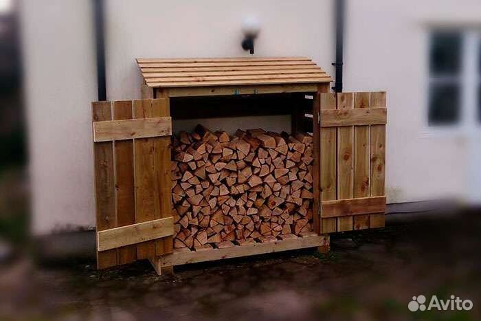 Дрова колотые свежие