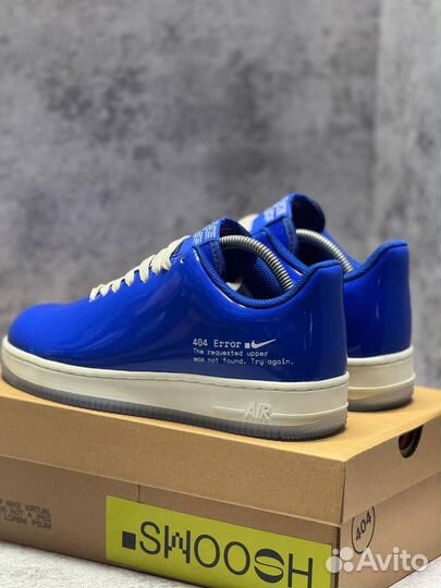 Кроссовки Swoosh x Nike Air Force 1 зимние (Арт.47437)