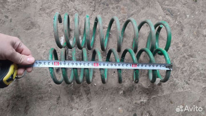 Задние Пружины с занижением на калину