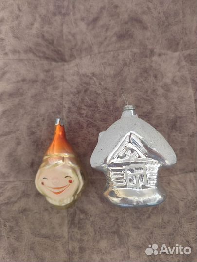 Елочные игрушки СССР