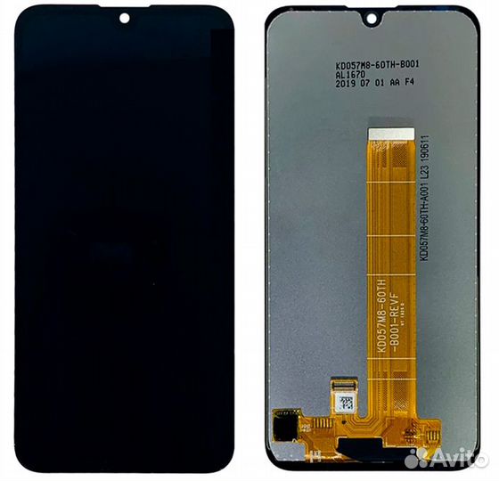 Дисплей для Nokia 2.2 TA-1188 черный AAA