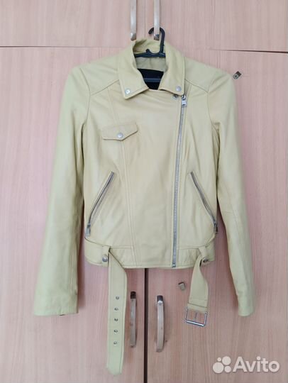 Куртка кожаная женская 40 La Reine Blanche