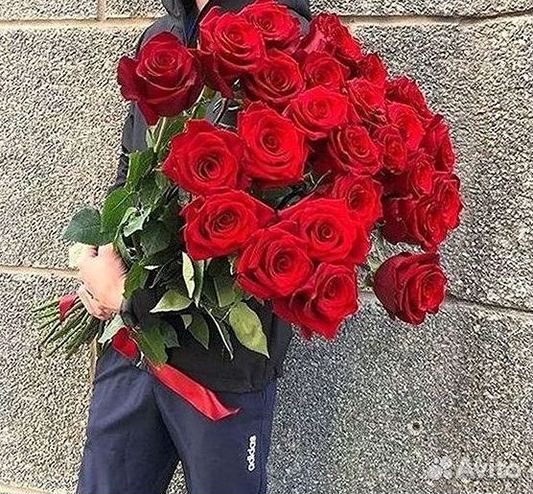 Высокие розы