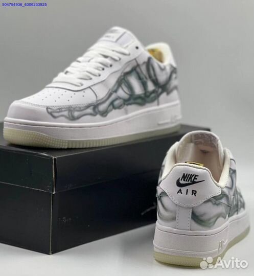 Nike Air Force 1 low Skeleton (Арт.80464)