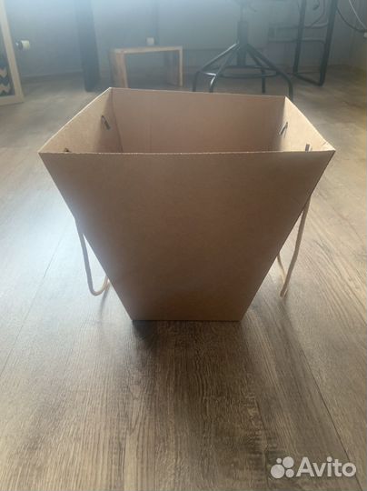 Коробки для букетов крафт