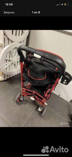 Детские коляски прогулочные трость