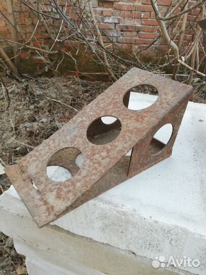 Упор противооткатный башмак