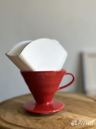 Керамическая воронка/пуровер Hario для кофе