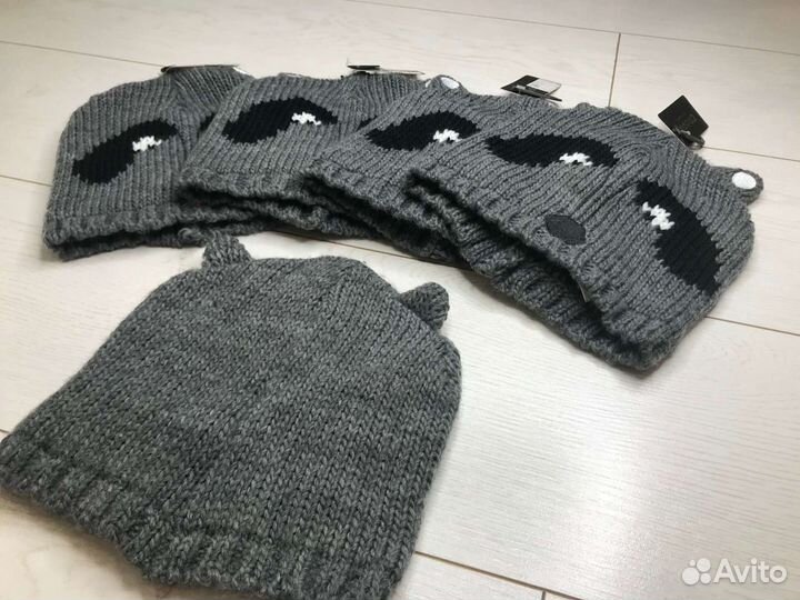 Женская шапка panda cropp.Новая