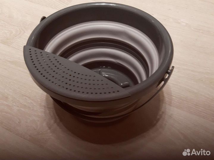 Ведро складное для рыбалки 4 л