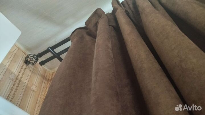 Шторы, карниз, тюль