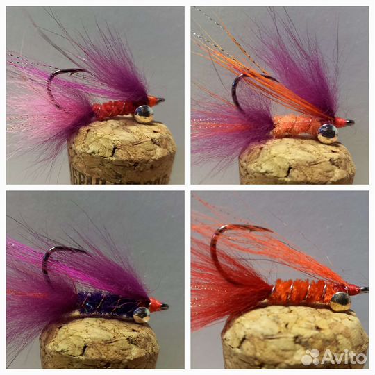 Мушки для ловли горбуши