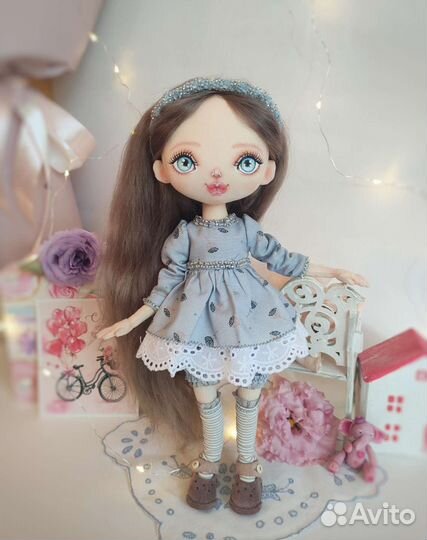 Текстильная кукла ручной работы