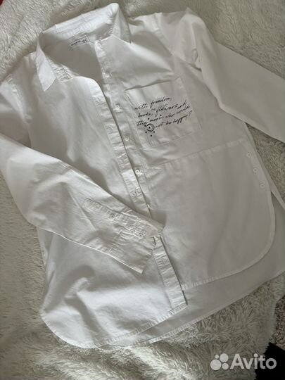 Рубашка белая