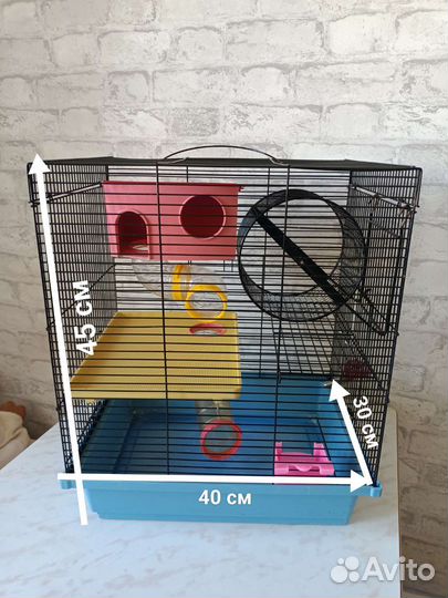 Клетка для грызунов большая