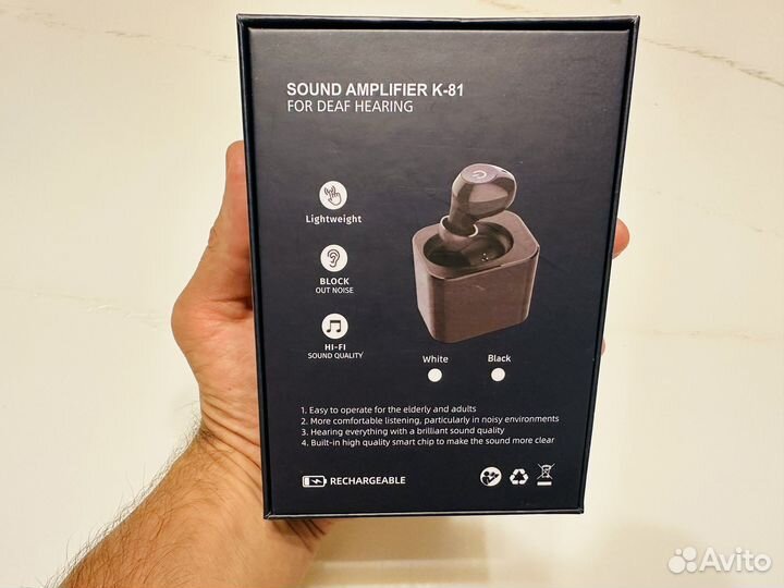 Слуховой аппарат Axon K-81 новый