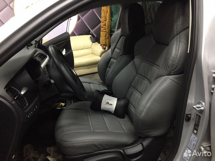 Авточехлы с боковой поддержкой на Салярис