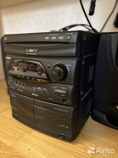 Музыкальный центр philips cd changer